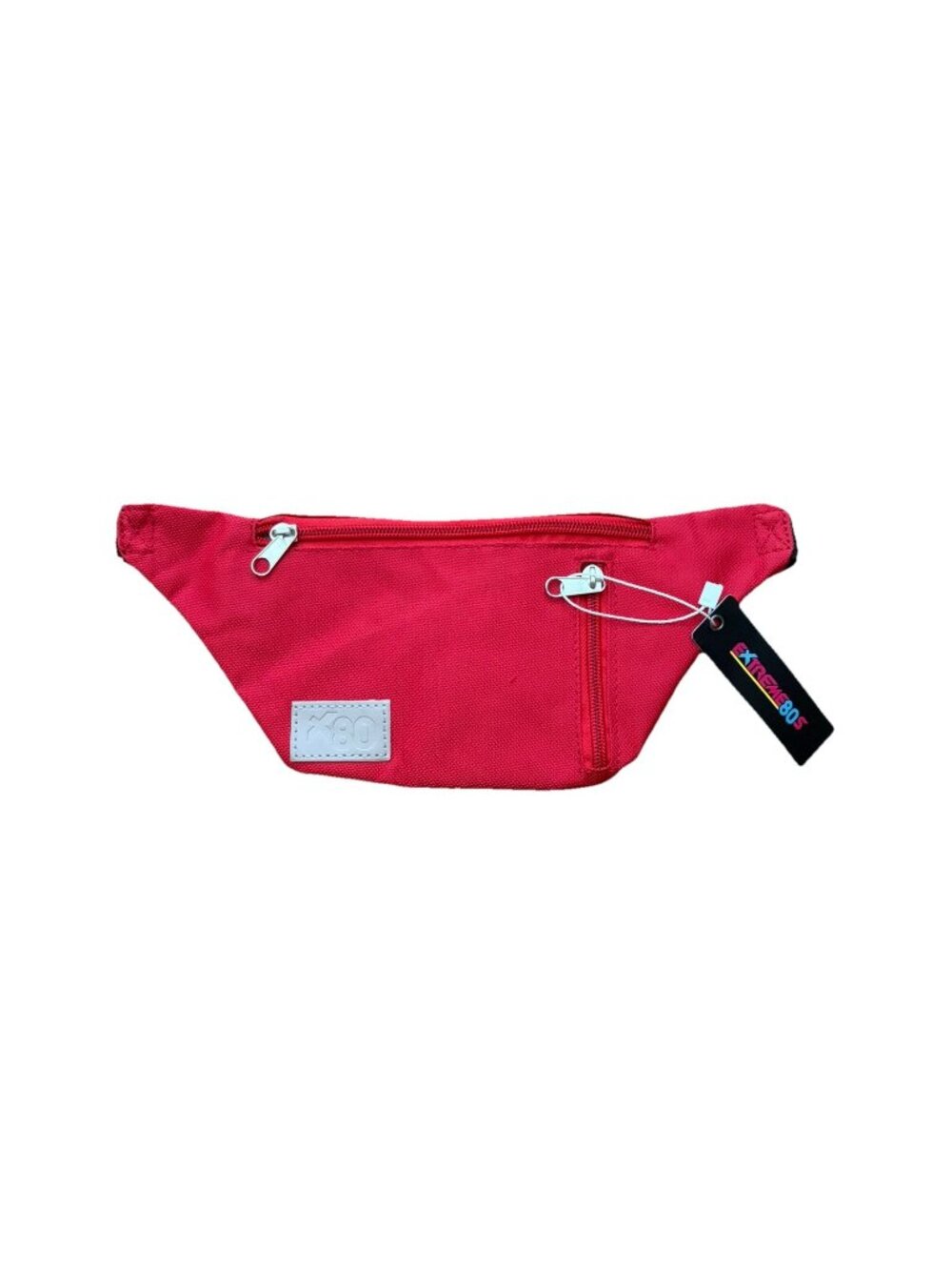 Tipsy Elves Extreme 80s Red Fanny Pack with iPhone Pocket and Key Ring NWT